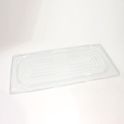 Bac rectangle avec rince-verre